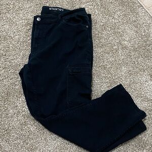 DKNY Black Cargo Pants